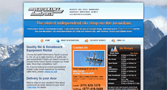 Desktop Screenshot of durangoskirentals.com