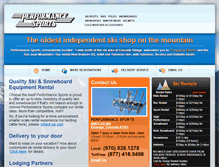 Tablet Screenshot of durangoskirentals.com